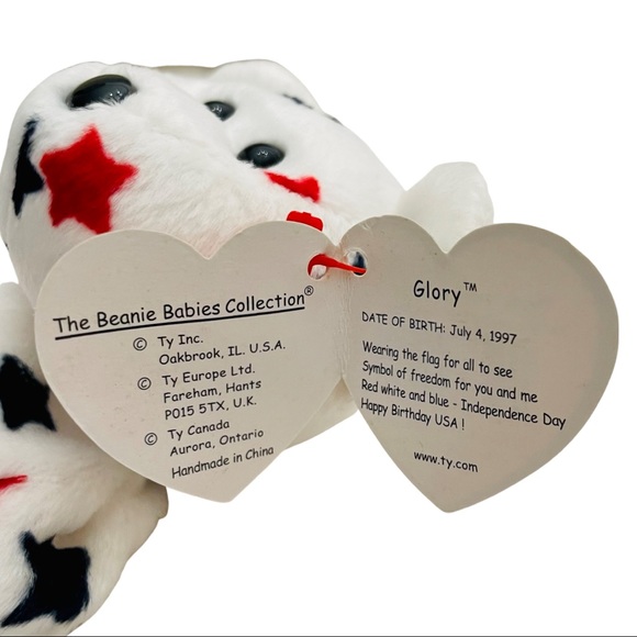 TY Beanie Baby “Glory” - RARE TAG ERROR! - Picture 7 of 7